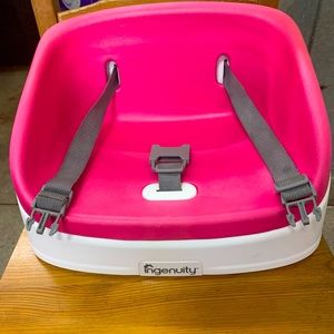 Toddler Pink Booster Seat